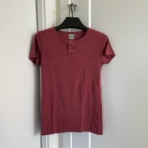 ASOS Men’s Scoop Neck Henley T-Shirt